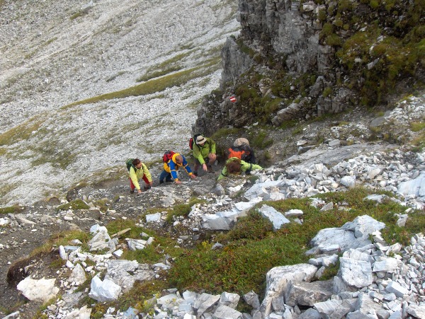 Anstieg Steirische Kalkspitze 07