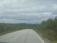 Norwegische Strasse zum Porsangenfjord 2012
