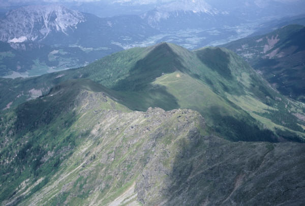 Blick von der Gamskarspitze zum Gssenberg