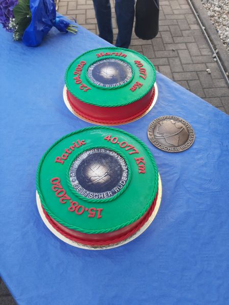 Äquatorpreise Kuchen für die Sieger WRT2021
