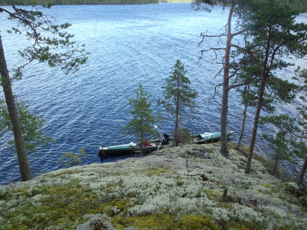 Boot an felseninsel finnland 2016