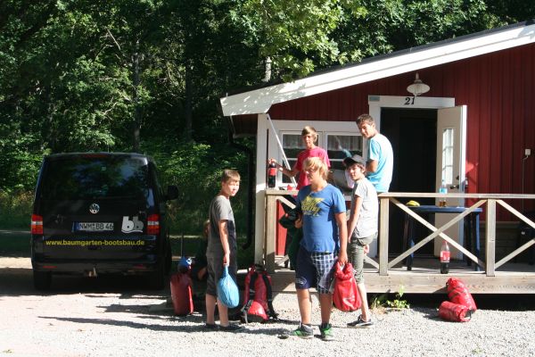 Campingplatz Schweden Huette S10