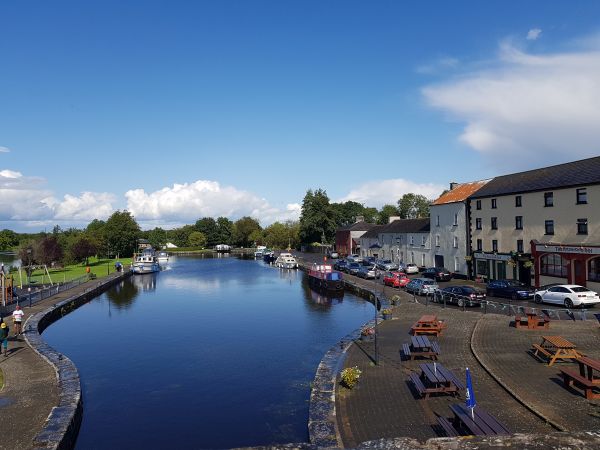 Clondra abzweig zum Royal kanal Irland 2019