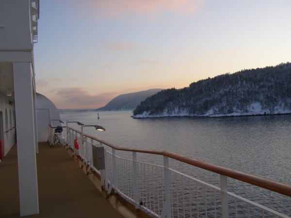 Fahrt durch den Oslofjord 2009