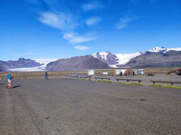Gletscherzungen des Vatnajökull Island 2022