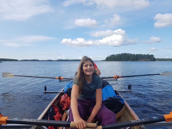 Johanna auf dem Saimaa 2019
