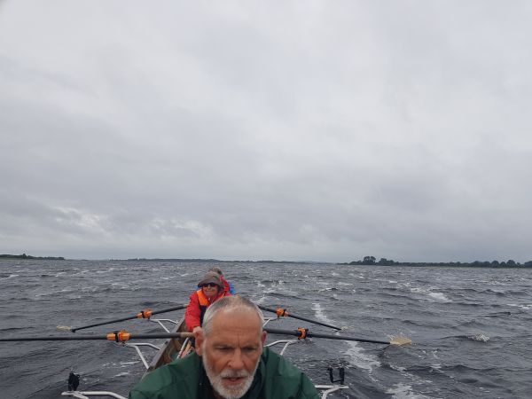 Lough Ree bei starkem Wind Irland 2019