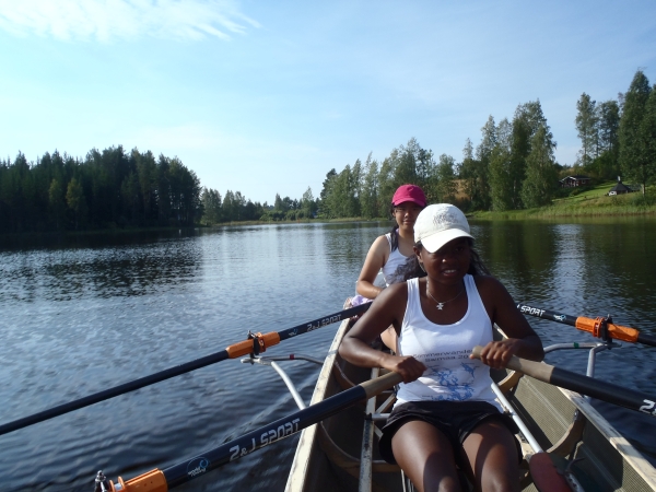 Nirina JiaJia ruderboot finnland 2016