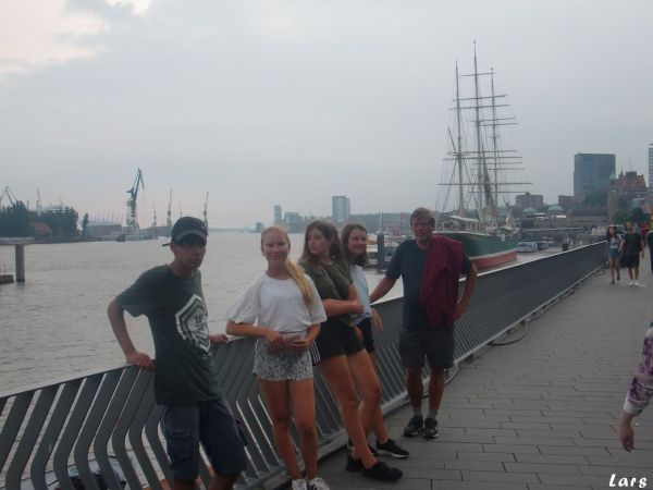 Ruder Touristen in Hamburg 2021