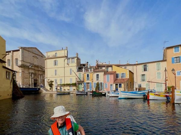 Ruderboot Altstadt von Martigues Frankreich 2022