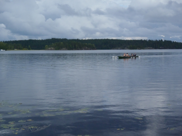 Ruderboot Sulkava Finnland 2016