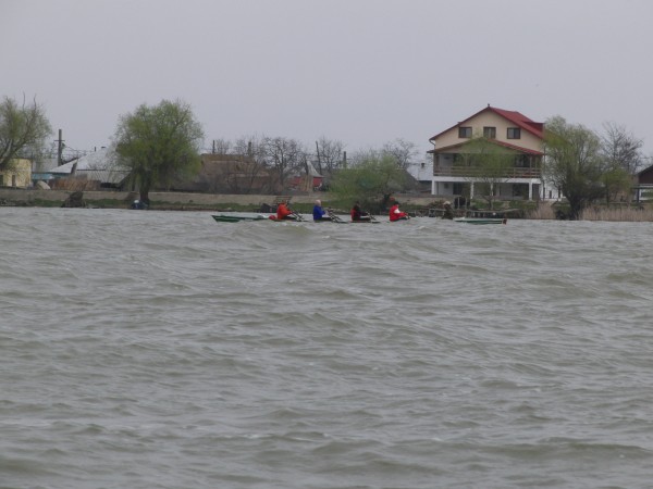 Ruderboot auf der Donau in St Gheorghe DD10