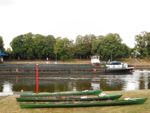 Ruderboote in Hoya Weser 2018