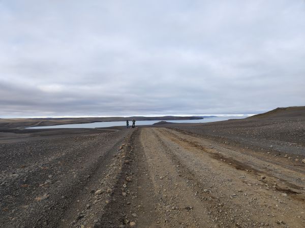 Ruderer am Thorisvatn Island 2022