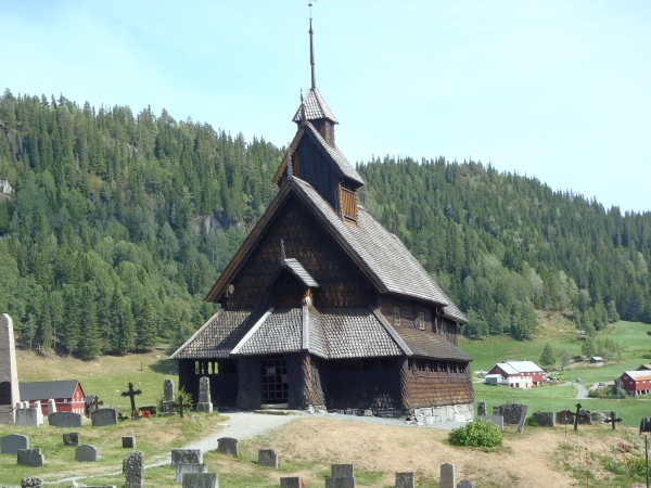 Stabkirche bei Dalen 2018