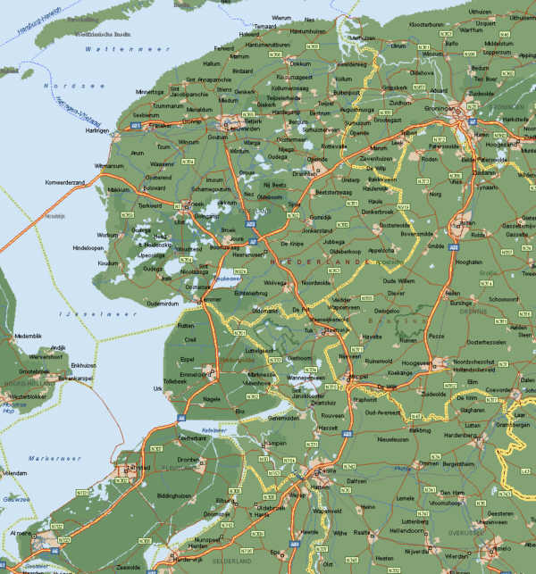 Wanderfahrten in Holland Friesland