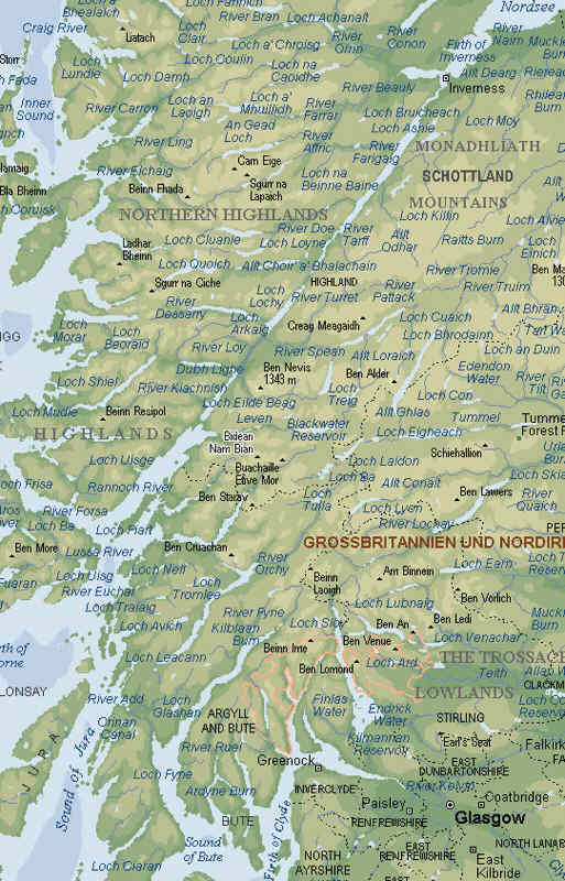 Wanderrudern in Schottland Wanderfahrten