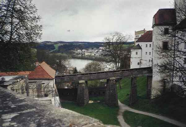 Passau Oberhaus Ruderer