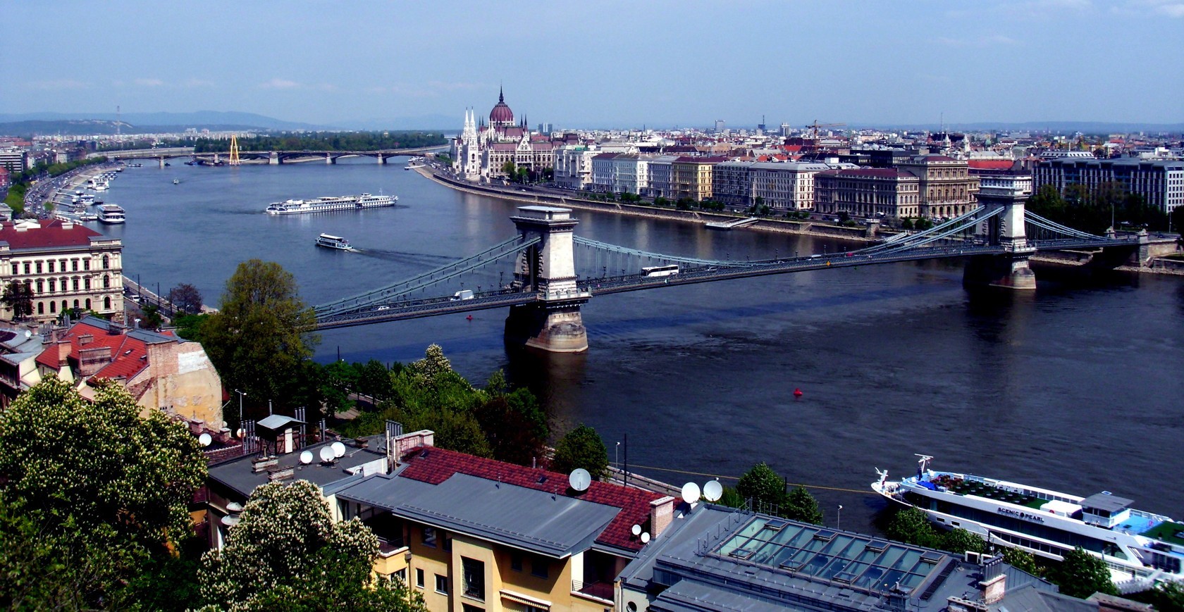Donau bei Budapest