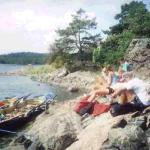 Pause auf der Schäre