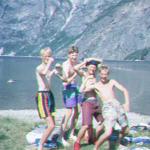 starke Männer Ruderer