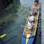 frankreich97 boot von oben Canal du midi