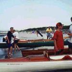 ruderboote auf Hiddensee ruderer