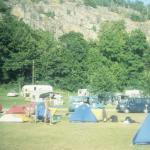 Schweden zeltplatz felsen ruderer