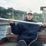 kai steuer barke Ruderboot neckar