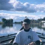 Ruderer im Hafen Tangermünde