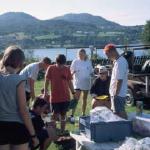 abendessen am Geirangerfjord