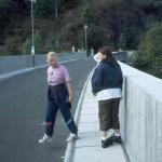 Bleilochtalsperre Ruderinnen Staumauer