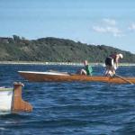 Wechsel im Ruderboot