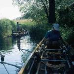 Dömitz Kanuklub ZUfahrt mit Ruderboot