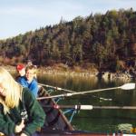 bleilochtalsperre VIerer mit Sophie und Norina