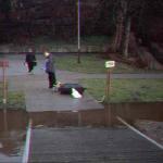 Verden bei Hochwasser