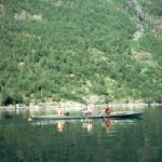 Fjaerlandsfjorden Ruderboot