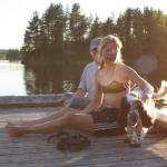 Finnland 2005 - sophie + ihre huendchen (91)