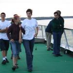 Finnland 2005  faehre deck Paula Sophie