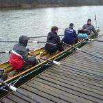 Kassel Rudersteg Ruderboot