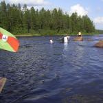 Koski Ivalojoki Ruderboot treideln