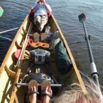 Pause im Ruderboot Elbe 06