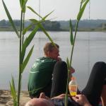 Ruderer am Elbestrand 06