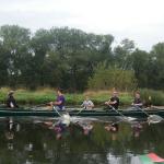 Rudern auf der Moldau 06