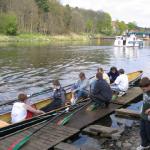 Schleuse Kleinmachnow Ruderboot