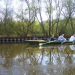 Ruderdreier Anfängerrudern