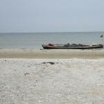 Ruderboot am Strand von Lubmin PE07