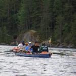 Ruderboot auf dem Lelang SW08