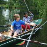 Kinderboot legt ab DS09