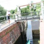 Ruderboot Schleuse Wergensee DS09